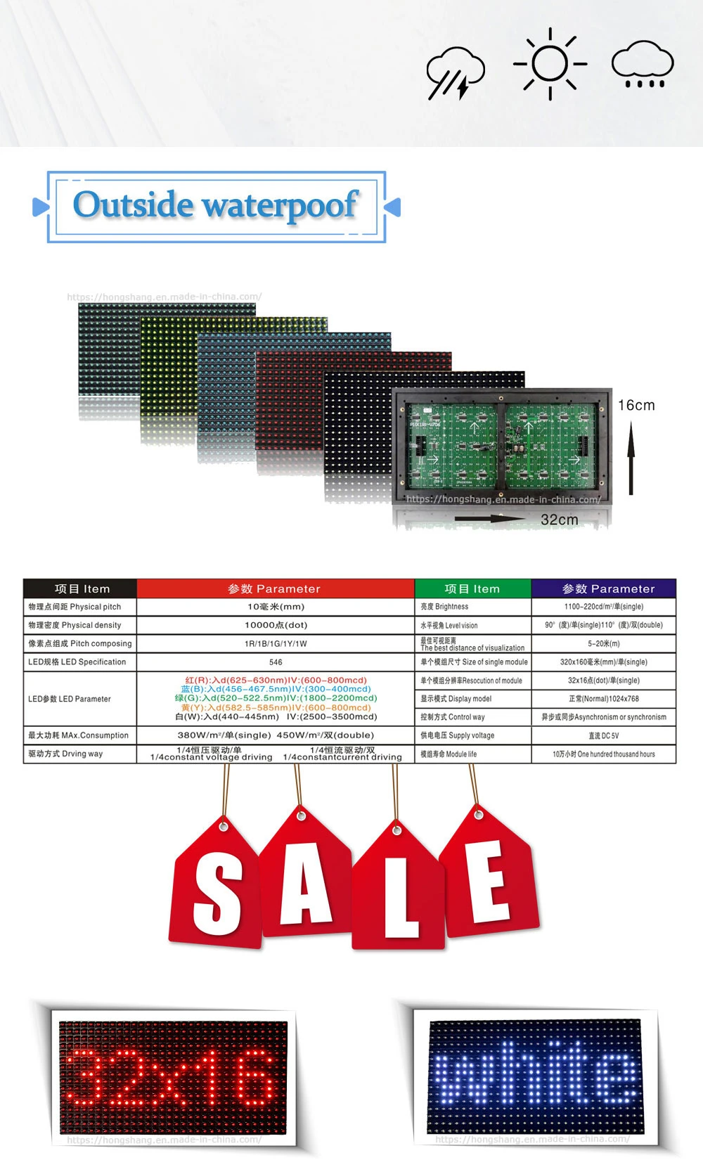 Mass Production of Wall-Mounted LED Electronic Display Panel, Advertising Screen Identification Accessories