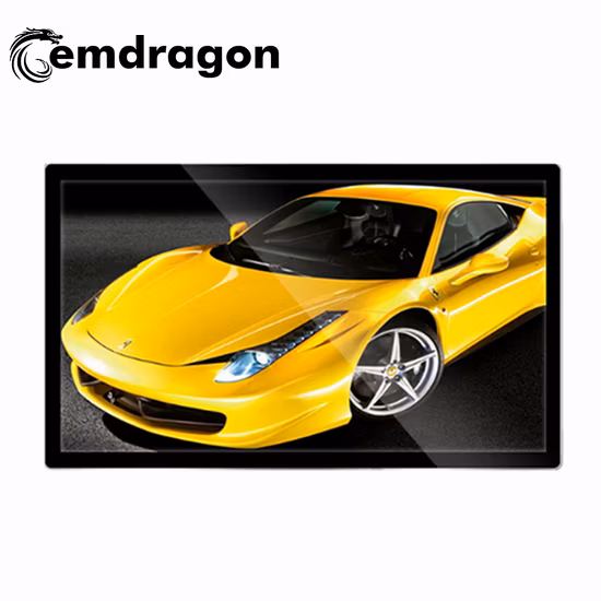 55 Inch Ultra-Thin Wall Mount Digital Signage 3D Advertising Video Screen Removable Wall System Advertising Ruler LCD Digital Signage