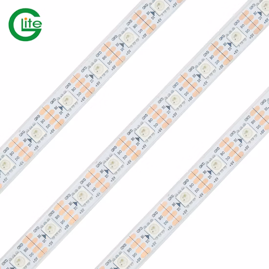 Pixel programável LED Ws2813 60LED DC5V Strip Light para anúncios