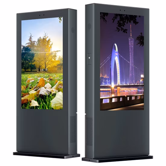 Sinalização digital LCD externa 43