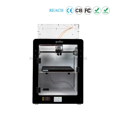 Novo modelo Plus impressora 3D perfil de metal tamanho da armação 360X360X400mm máquina de impressão 3D