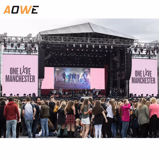 P2.5/P2.6/P2.9/P3.91mm SMD móvel interno/externo para publicidade à prova d'água 1g1r1b Tela LED para evento/conferência/aluguel