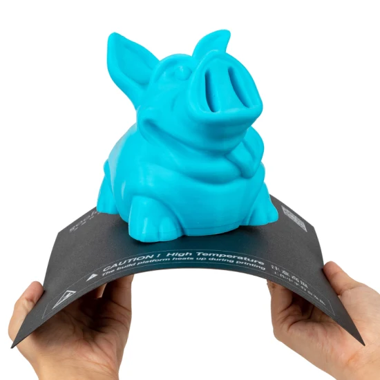 Tapete magnético flexível para impressora 3D com filamento forte aderência funciona com todos os modelos de impressora FDM