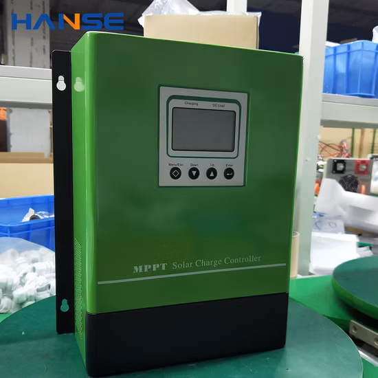 Controlador de carga solar MPPT 24V/48V 40A/80A 100A para sistema de energia solar