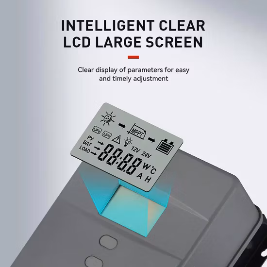 Controlador de carga solar azul MPPT100/30 MPPT 30A 12V 24V